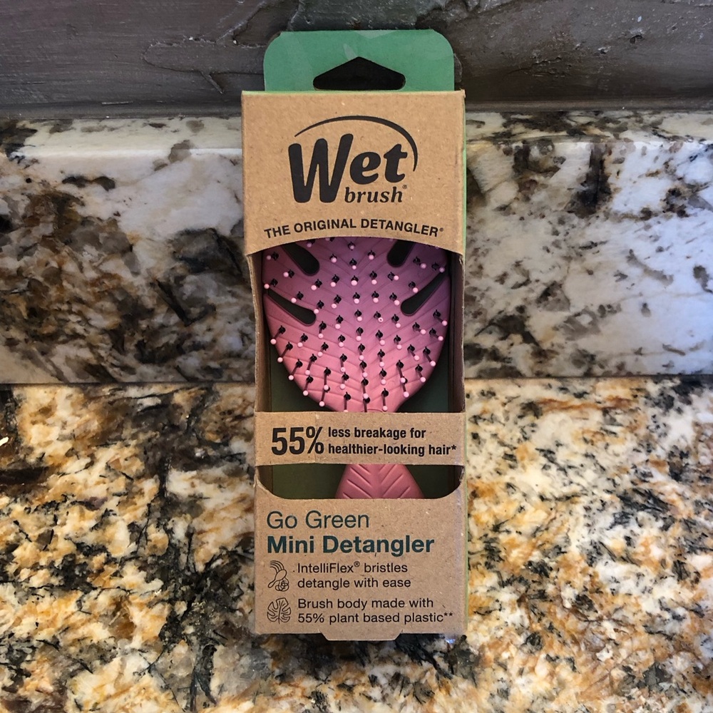 Wet Brush Mini Detangler Hair Brush NIB New in Box